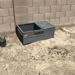 Turtle Cage And Light