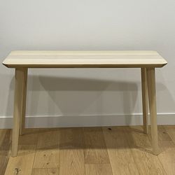 Narrow wood Table/Desk