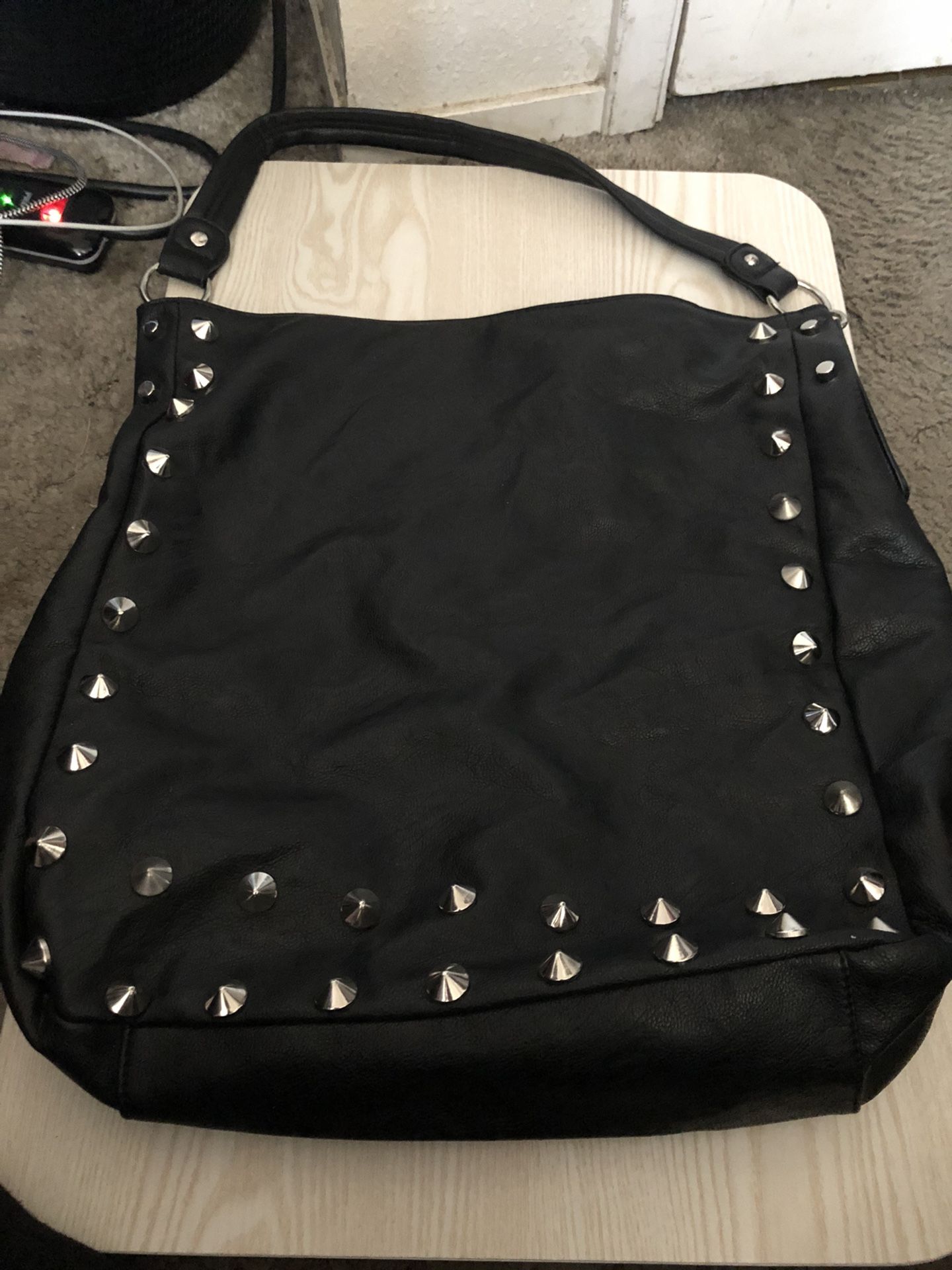 Black With Sharp Pointy Bag