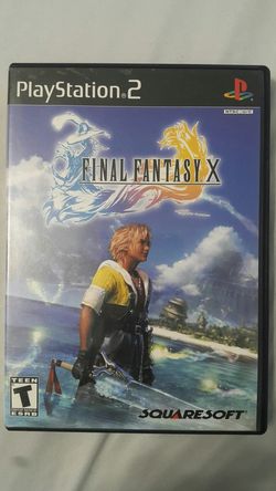 FINAL FANTASY X FOR PS2