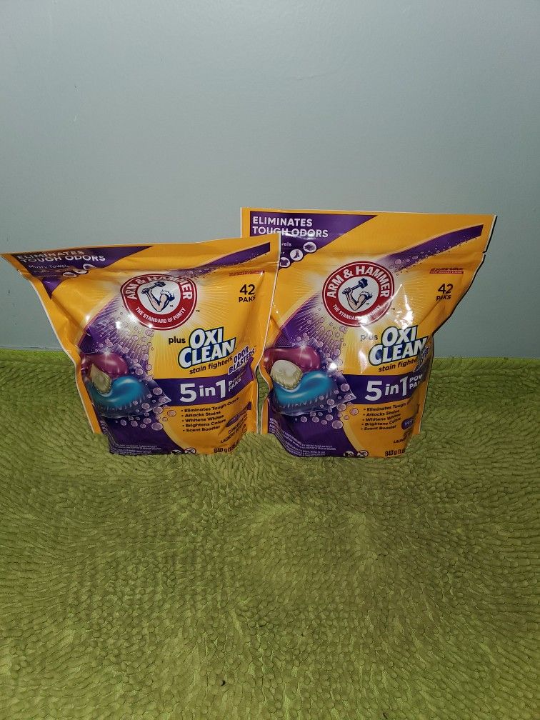 2 Arm And Hammer 42pacs 5in1