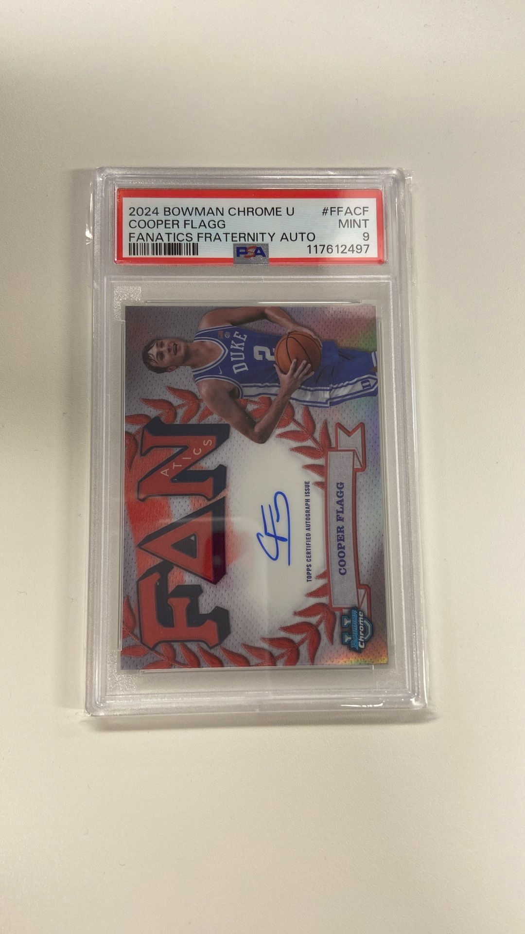 Cooper Flagg Auto Graded