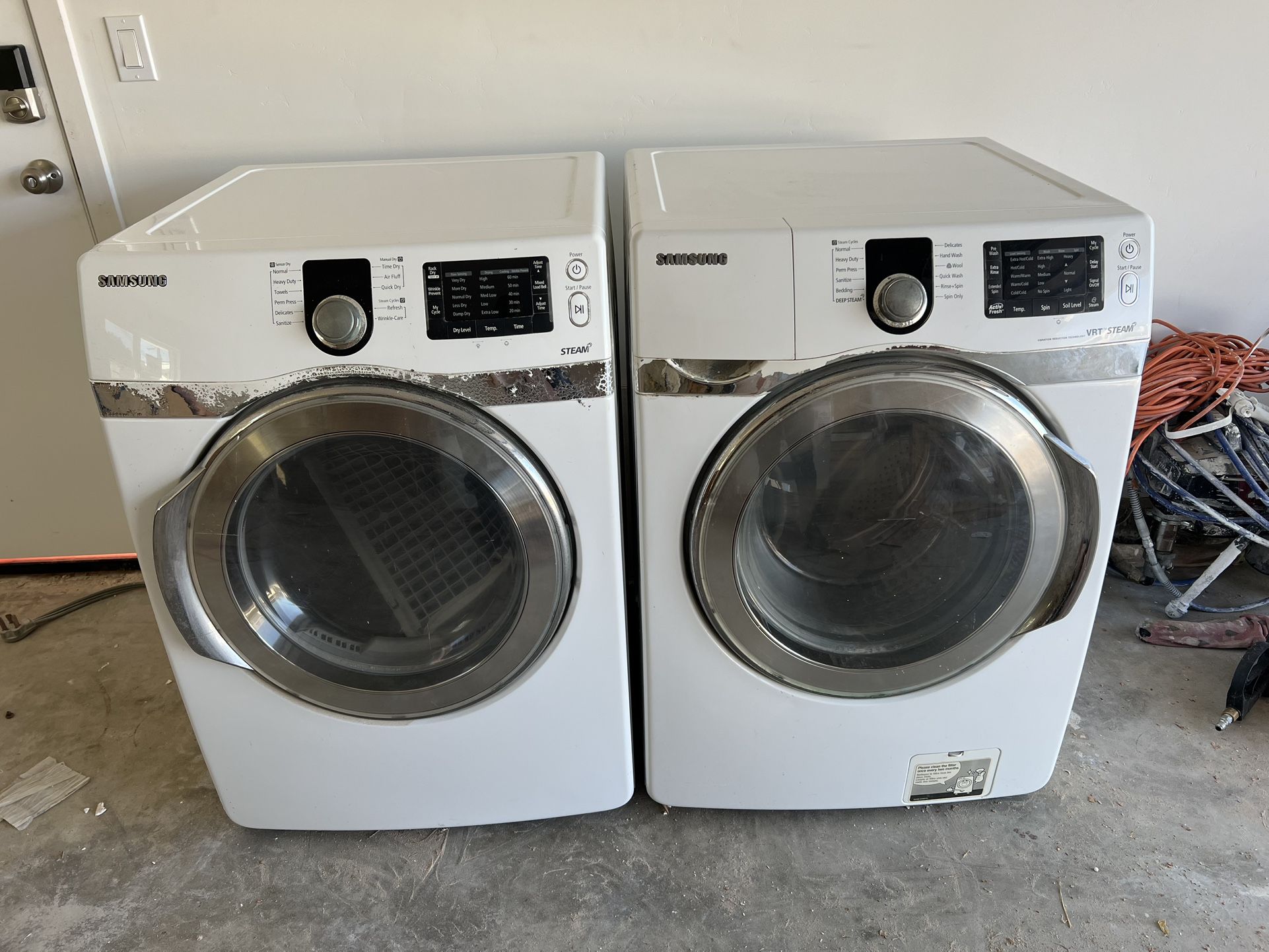 Samsung Front Load Washer Dryer Set