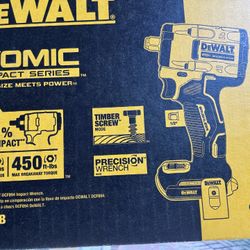Dewalt Atomic Wrench 1/2 