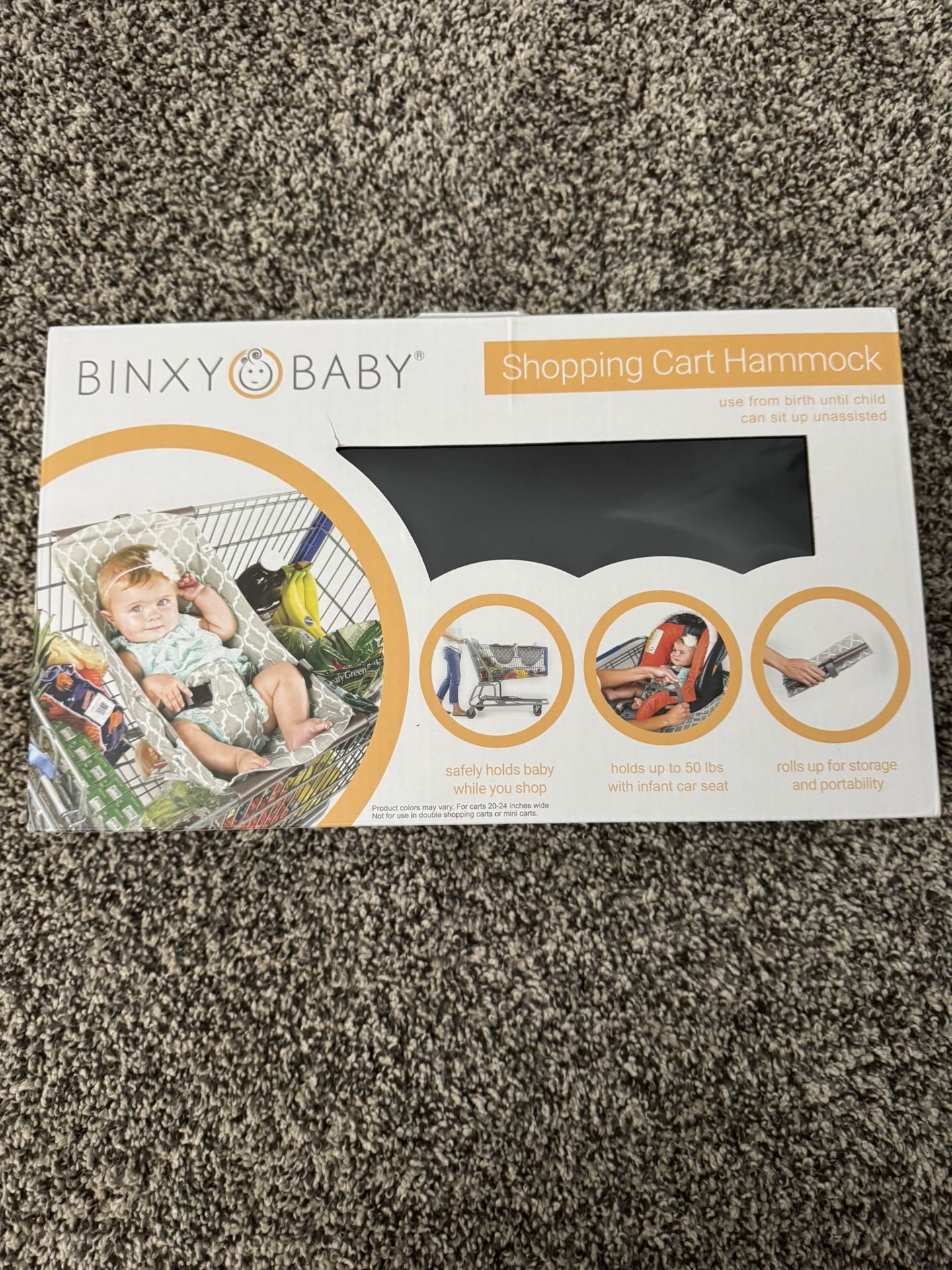 Baby Shopping Cart Hammock- Brand New