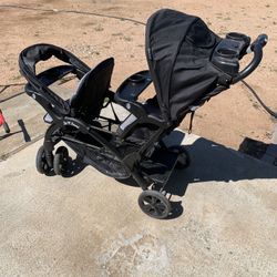 BabyTrend Sit N’ Stand Double Stroller 
