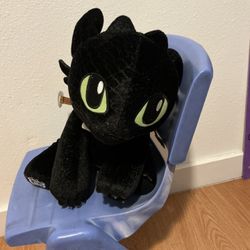 Toothless Build A Bear (PICK UP ONLY)