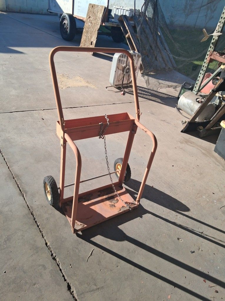 Welding Bottle Cart