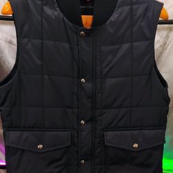 Banana Republic Men’s Puffer Vest Size L Navy