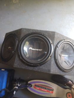 12in. ( Subs 3 Subs N Box)