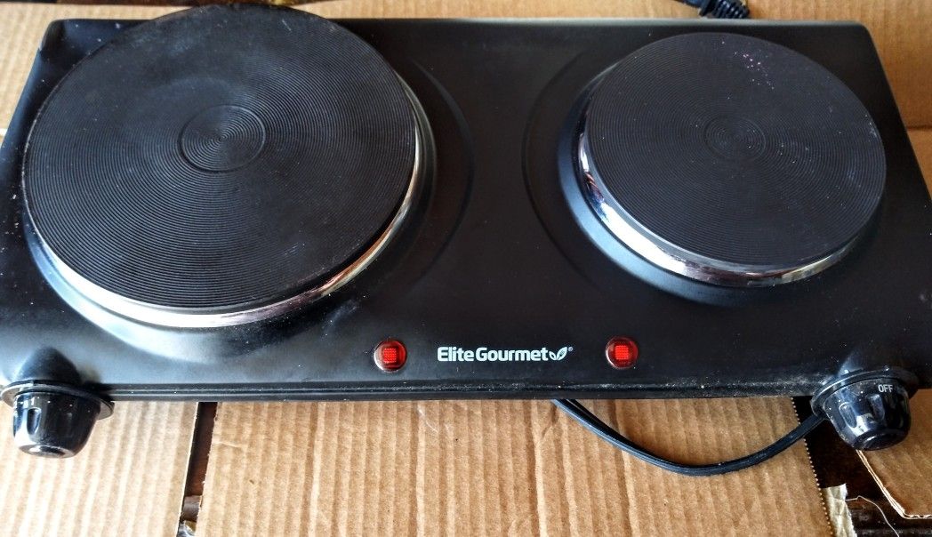 2 BURNER ELECTRIC HOT PLATE