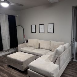 Couch With Ottoman