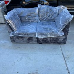 Living Room Furniture Sofa Dark Gray Couch Brand New Apartment Couch Apartments Sofa Brand New In The Box Ovios Brand High Quality
