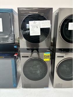 🚛FREE DROP OFF Within 20 Miles Of Store Only til 7/12⏳ SWEET DEAL 😊 on this Stacked Washer/Dryer Combo