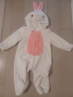 Baby Bunny suit.  Great For Halloween and Easter, or any cold day