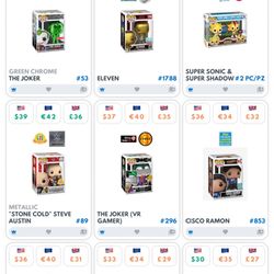 Funko Pop Lot!