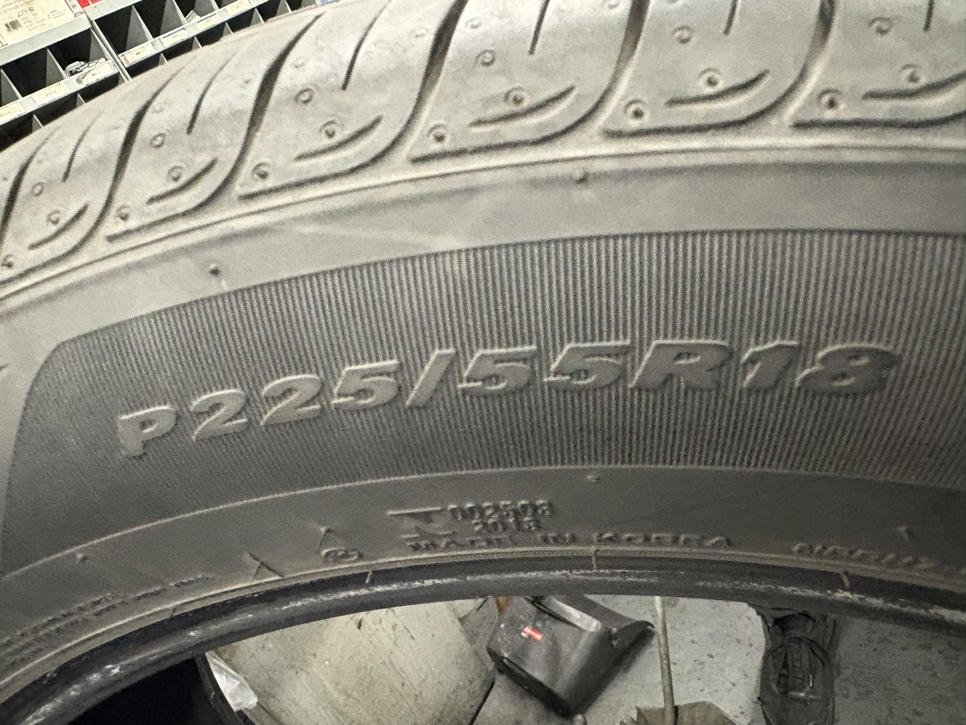 2 Used Nexen N Priz 225/55r18