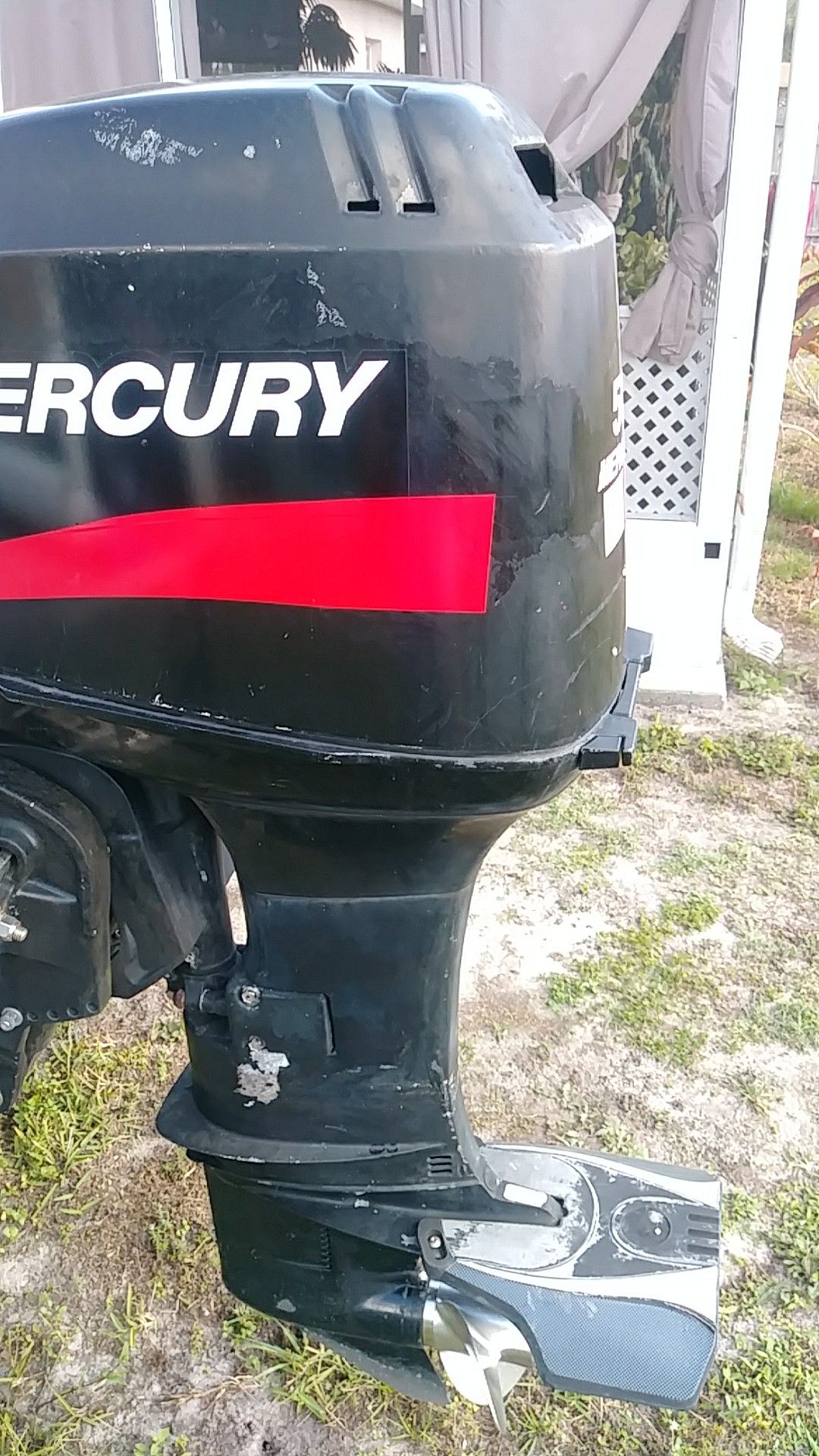 Mercury 50 horsepower 2 stroke tiller oil injected for Sale in
