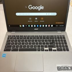 ***Excellent condition laptop Acer Chromebook. 15.6 inches GREAT PRICE***