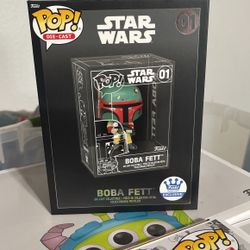 Funko Pop! Boba Get Die Cast Funko Exclusive