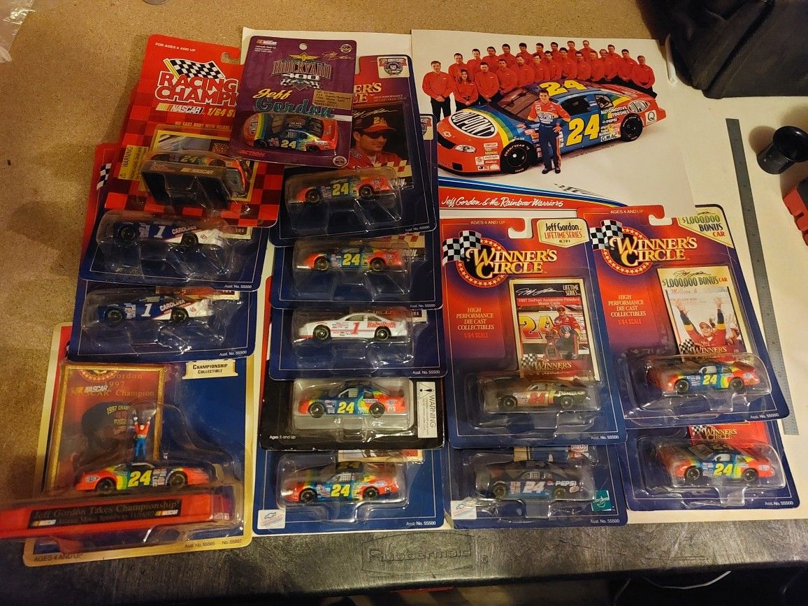 Vintage NASCAR #24 Jeff Gordon Diecasts