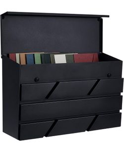 Wall Mount Mailbox for House Outside X(399)