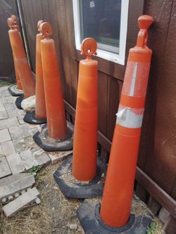 HUGE  INDUSTRIAL  CONES