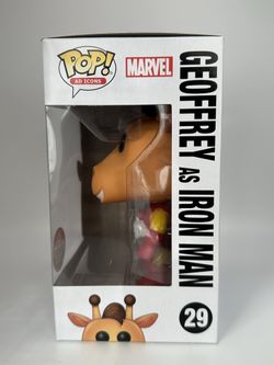 Geoffrey as iron deals man