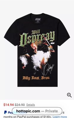 AEW Will Ospreay Shirt For Kids