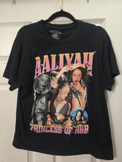 Mult colored Aaliyah top