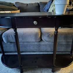 Entry Table With Drawer And Shelf