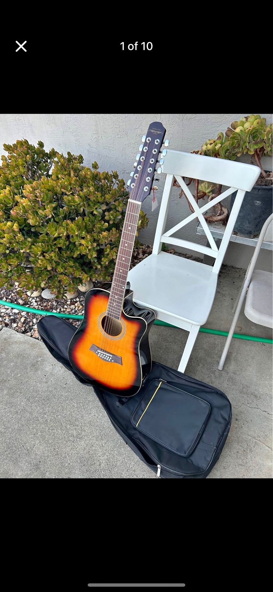 Electric acoustic 12 string guitar 🎸