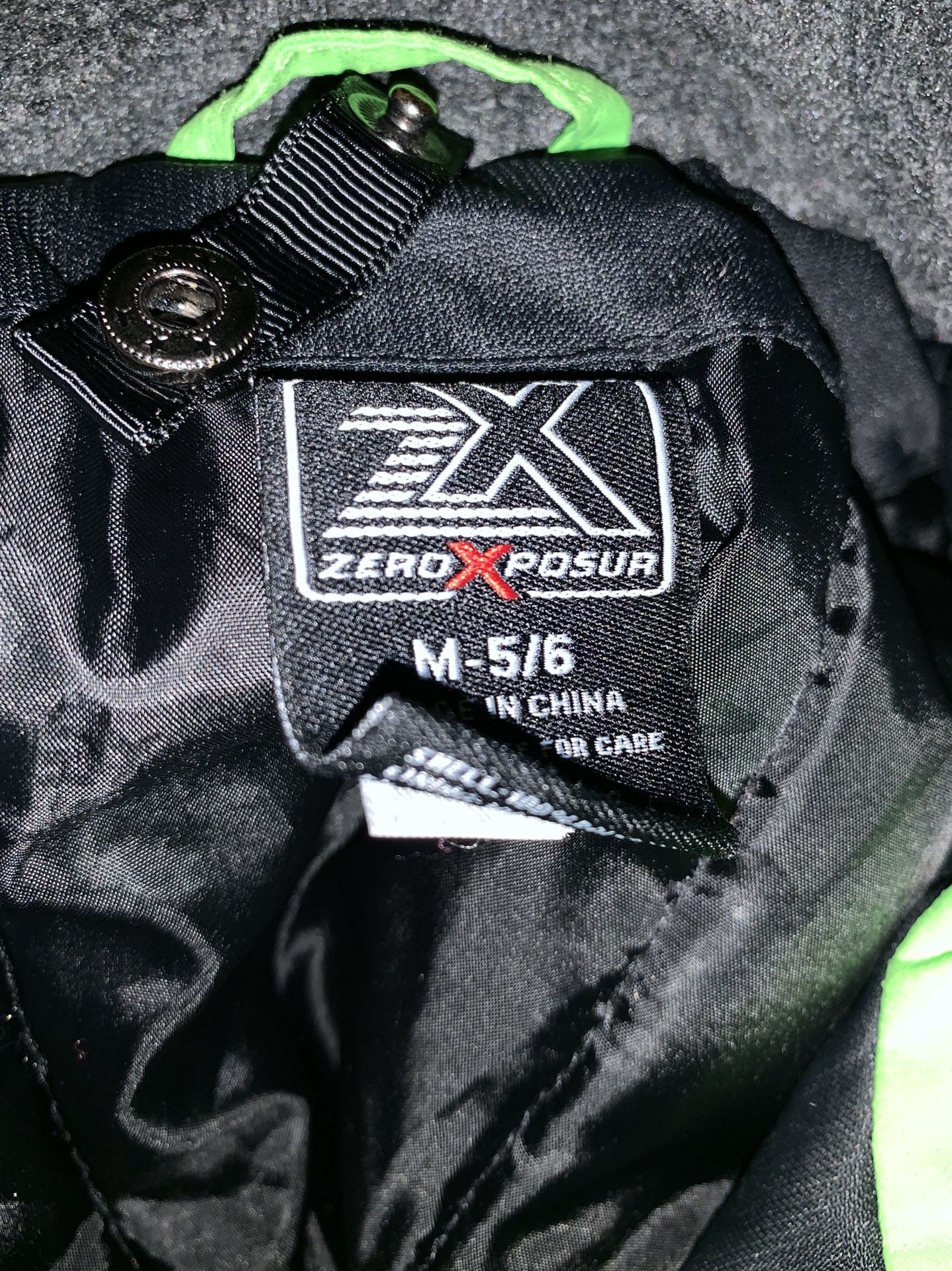 Zero exposure boys coat 5/6