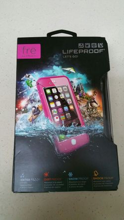 Pink /Lifeproof fre Case for Apple iPhone 6