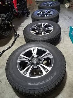 Toyota Tundra Rims Tacoma Wheels 4runner Sequoia Land Cruiser FJ Cruiser TRD Pro Style Rims