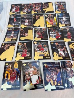 1996 Upper Deck Michael Jordan Collection 24 Card Set *( JUMBO Cards! )*