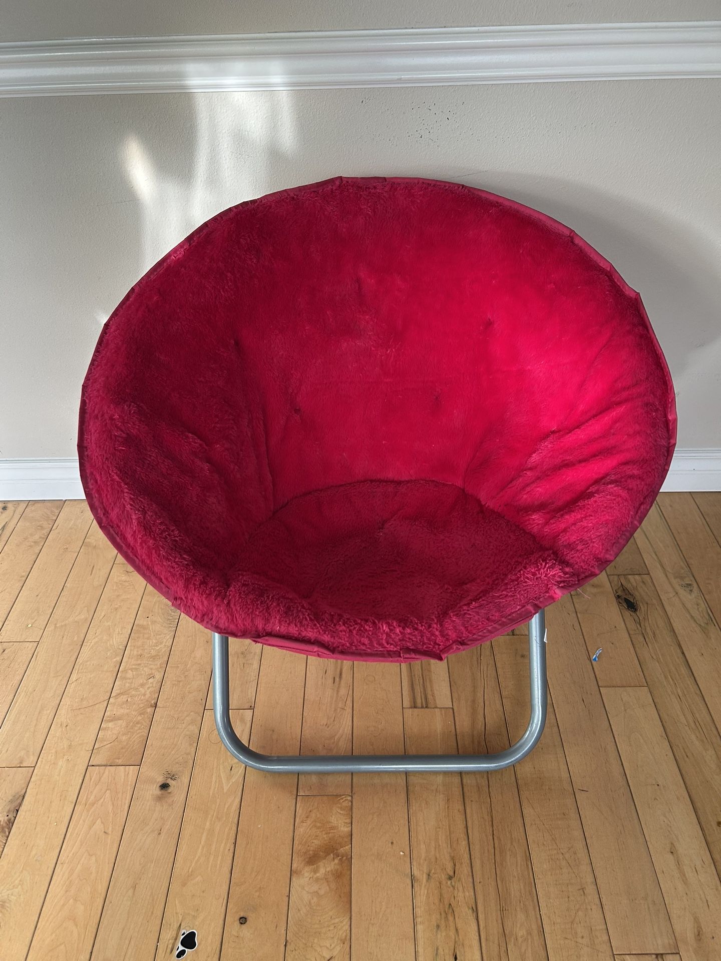 Saucer Faux Fur chair