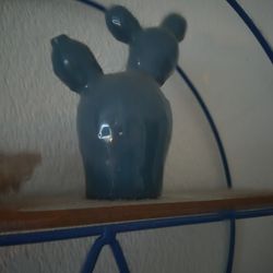 Blue Ceramic statue 