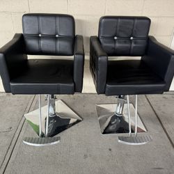 OmySalon SC1701 Heavy Duty Hydraulic Hair Stylist Salon Chair w/Diamond Accents