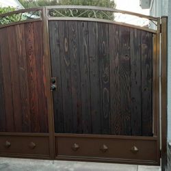 custom IRON WORKS  gates and Doors 