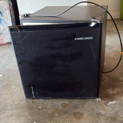 Black Mini Fridge 