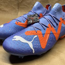 Puma Future Ultimate FG AG Soccer Cleats Shoes Blue 107165-01 Men's Size: 12