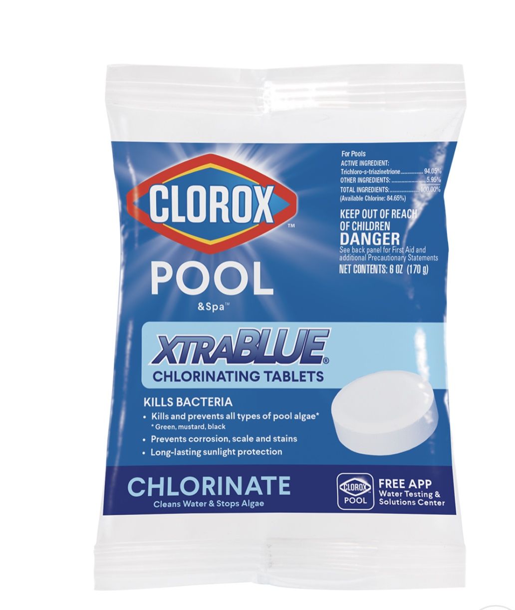 Clorox Pool&Spa-(Pack of 5x) 0.375-lb Individual 3-in Pool Chlorine Tabs