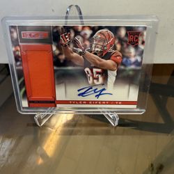 Tyler EIFERT 2013 Rookies & Stars Jersey Auto Autograph Bengals /299