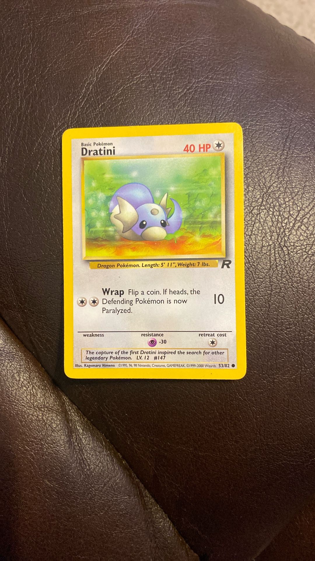 Pokémon 1(contact info removed) Dratini 53/82