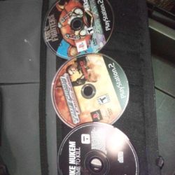 PS2 Duke Nukem Time To Kill.Time Crisis Crisis Zone.Fur&Fighters .Take All for $20