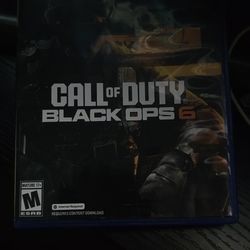 Call Of Duty Black Ops 6 Playstation 5 Game