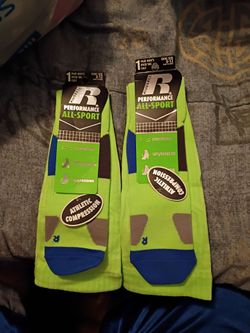 Men's Russell performance all sport socks