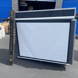 Theory Connect HD 72" 3D HD Projector Projection Screen.