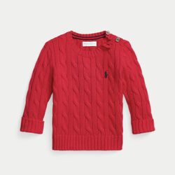     Ralph Lauren Cable-Knit Cotton Sweater